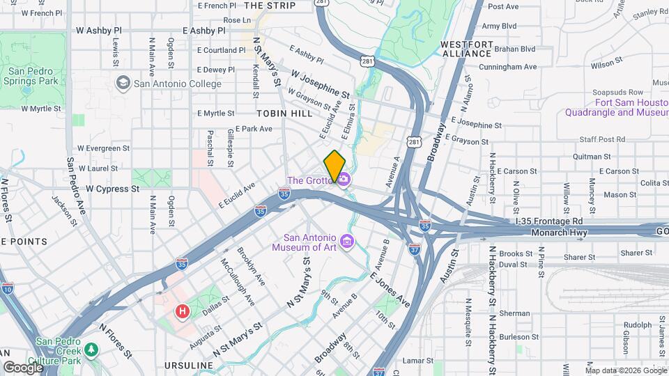 1130 E Quincy St Map and Location Details