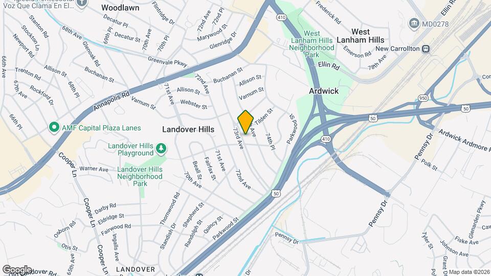 4203 73rd Ave Map and Location Details