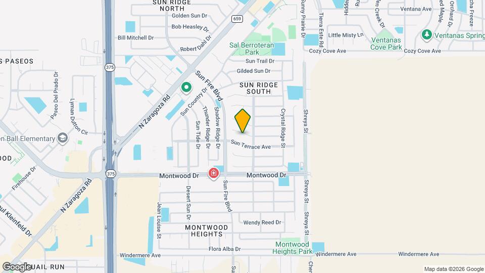 12524 Sun Spirit Dr Map and Location Details