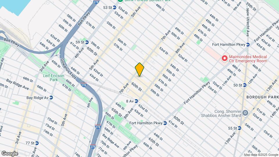 727 59th St Map and Location Details
