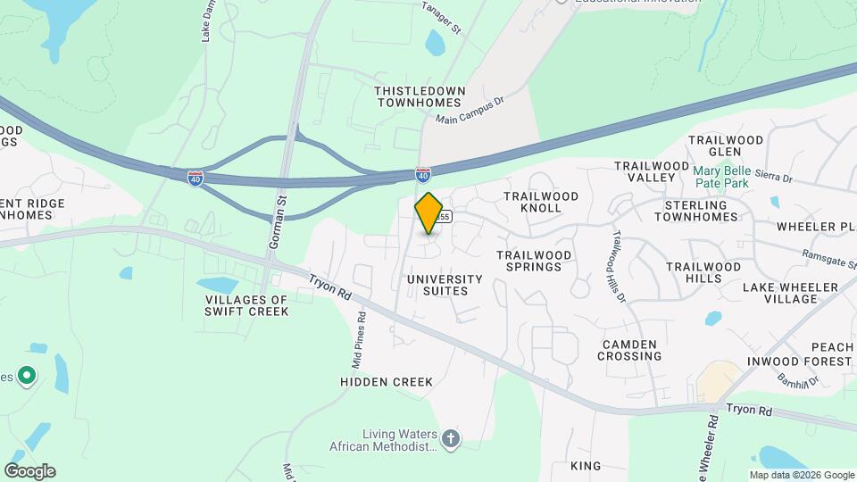 2020 University Woods Rd Mapa y Detalles de la Ubicación