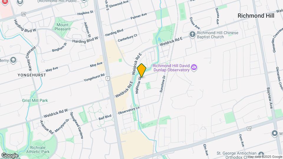 61 Nightstar Dr Map and Location Details