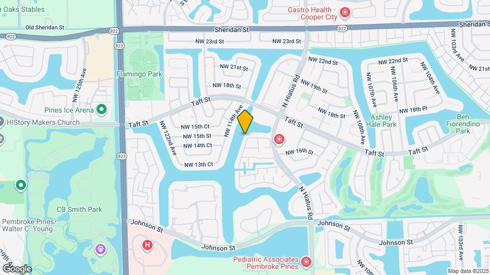 1666 NW 113th Way Map and Location Details