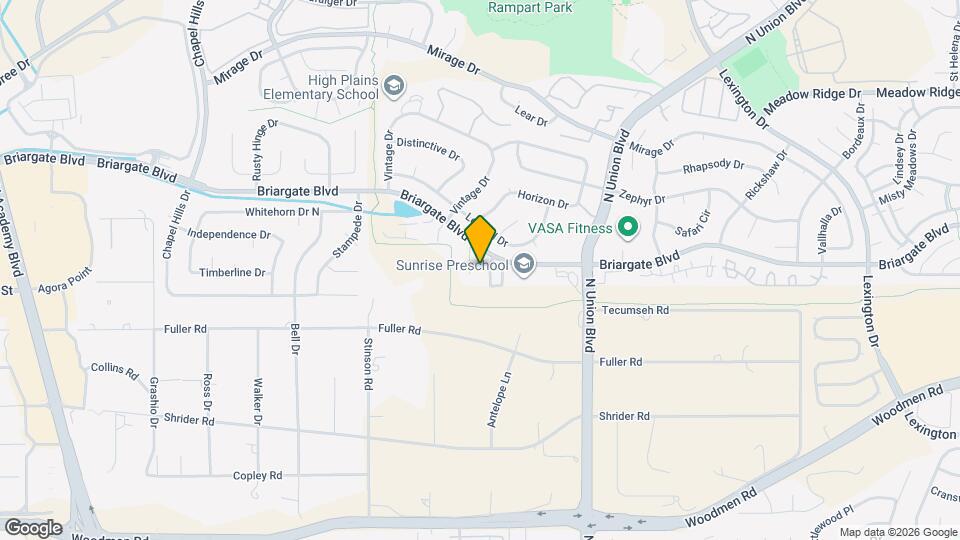 7521 Banner Ct Map and Location Details