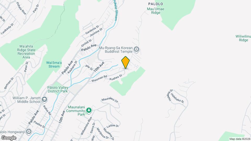 2409 Waiomao Rd Map and Location Details