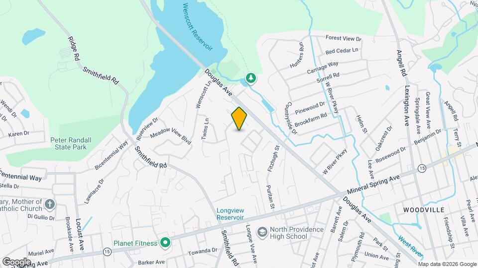 205 Woodside Dr Map and Location Details