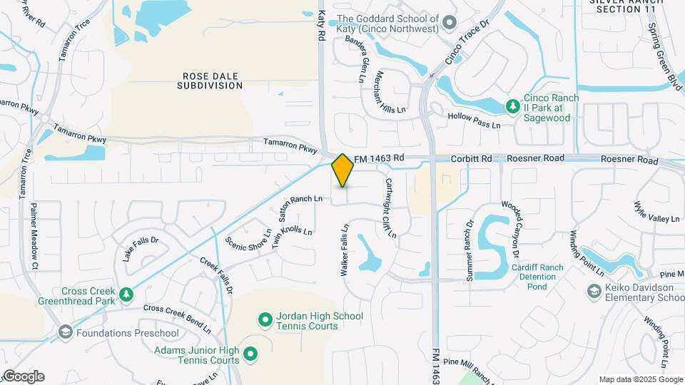 3430 Boone Heights Ln Map and Location Details