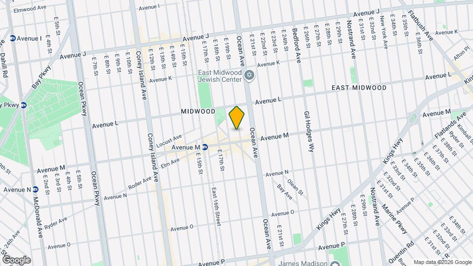 1288 E 19th St Mapa y Detalles de la Ubicación