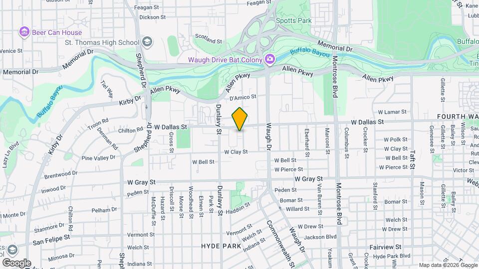 1014 Rochow St Map and Location Details