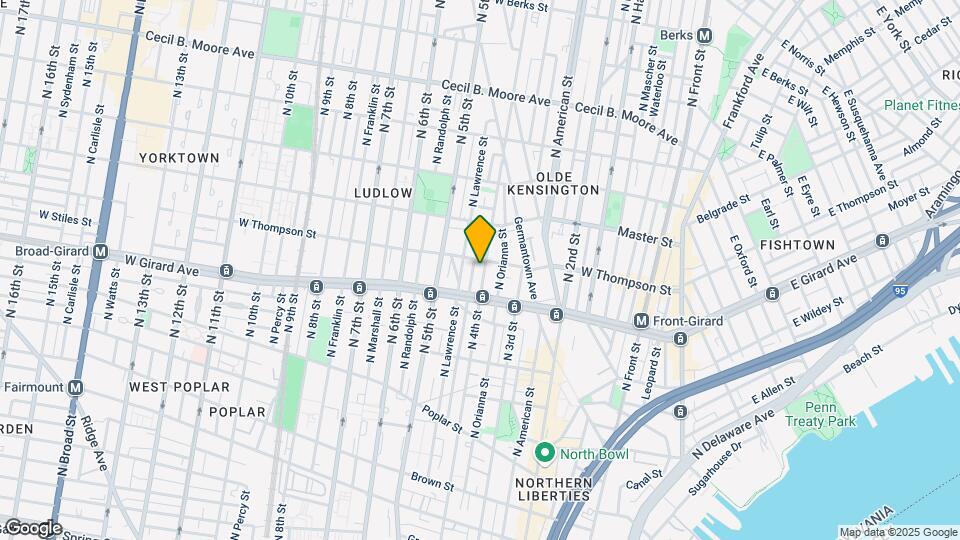1236 N 4th St Map and Location Details