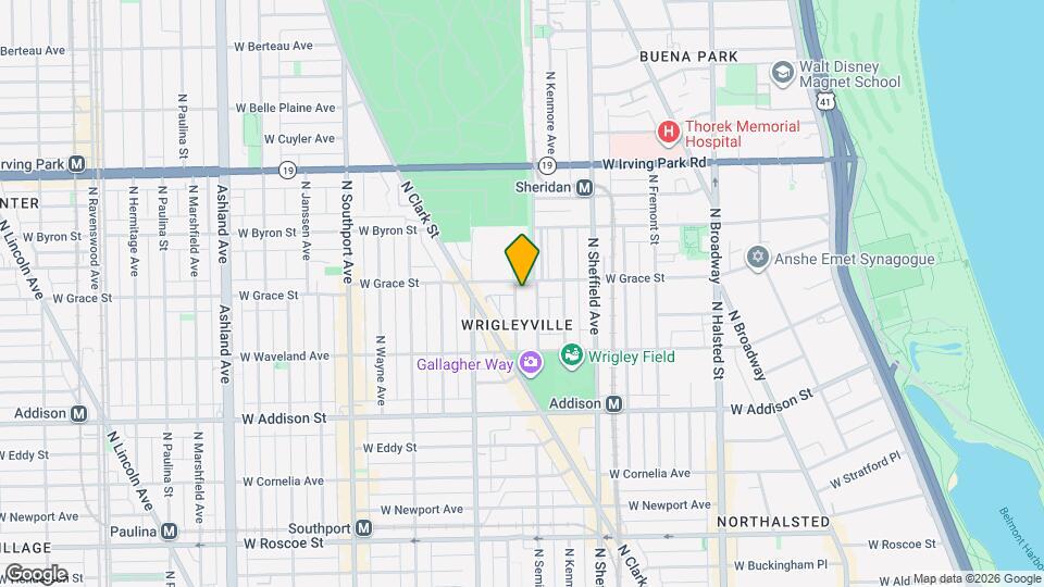 3759 N Clifton Ave, Unit 1 Map and Location Details