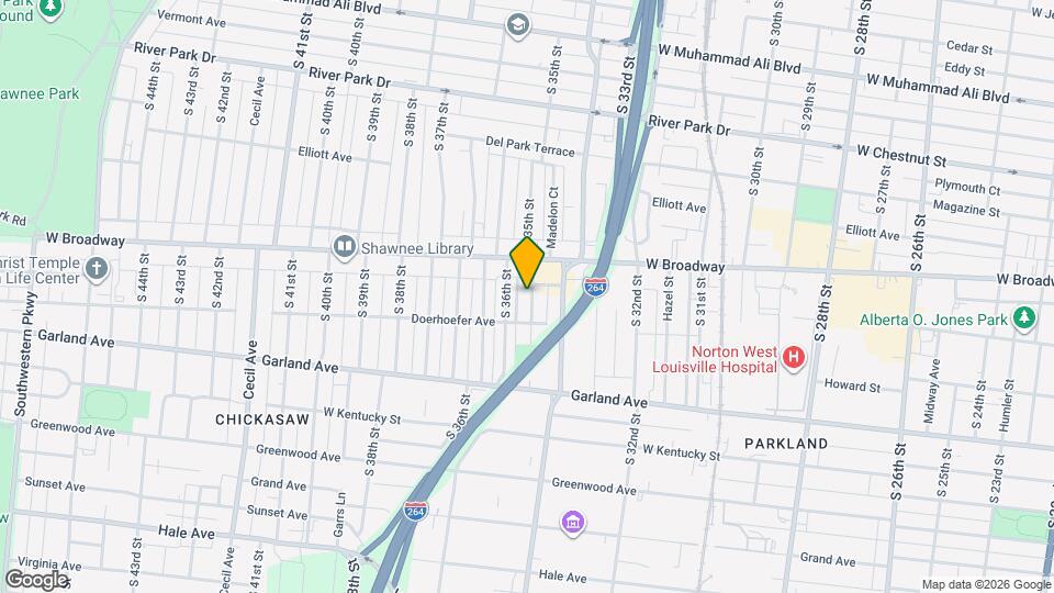 726 S 35th St Mapa y Detalles de la Ubicación