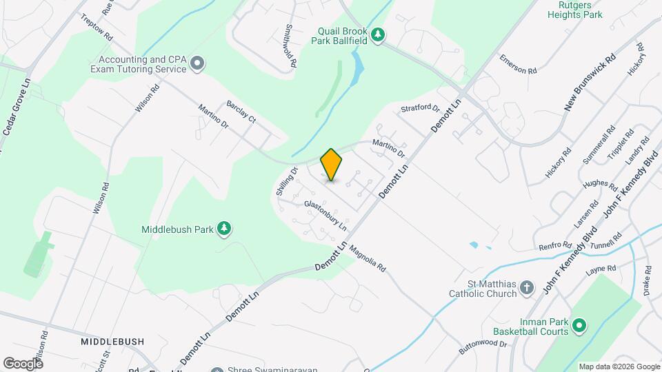 126 Winchester Way Map and Location Details