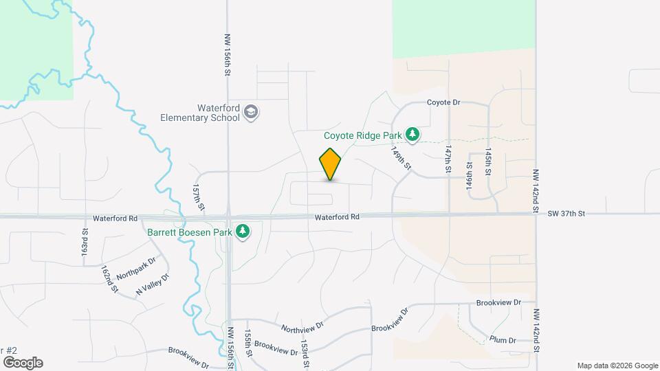 15120 Goldenrod Dr Map and Location Details