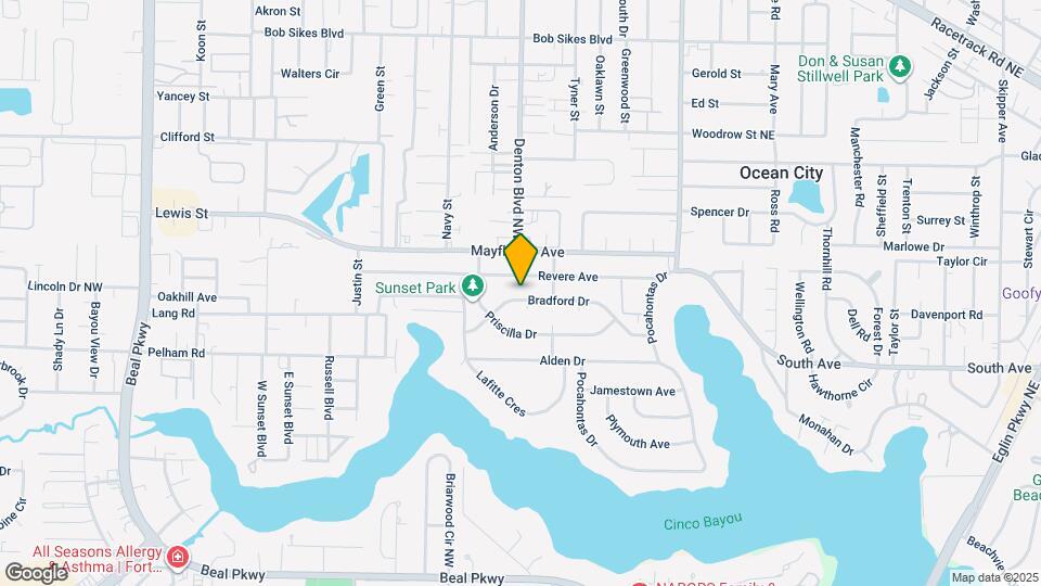 733 Bradford Dr Map and Location Details