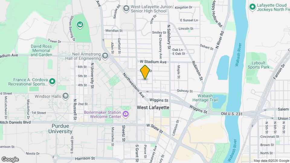 325 W Lutz Ave Map and Location Details