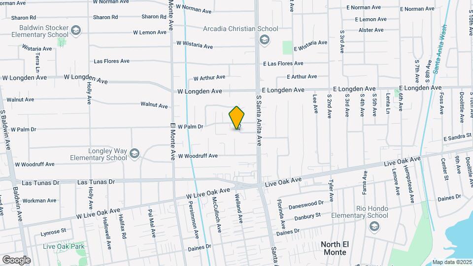 2415 Palm Cir, Unit A Map and Location Details