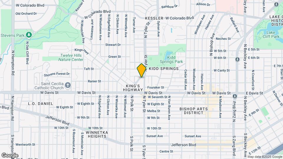 645 N Tyler St-Unit -302 Map and Location Details