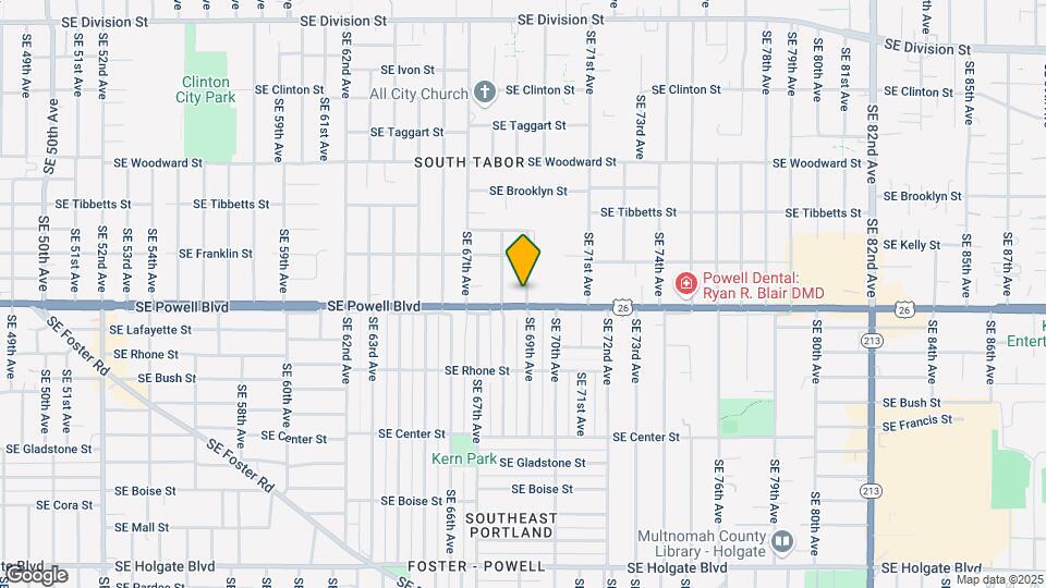 3423 SE 69th Ave Map and Location Details
