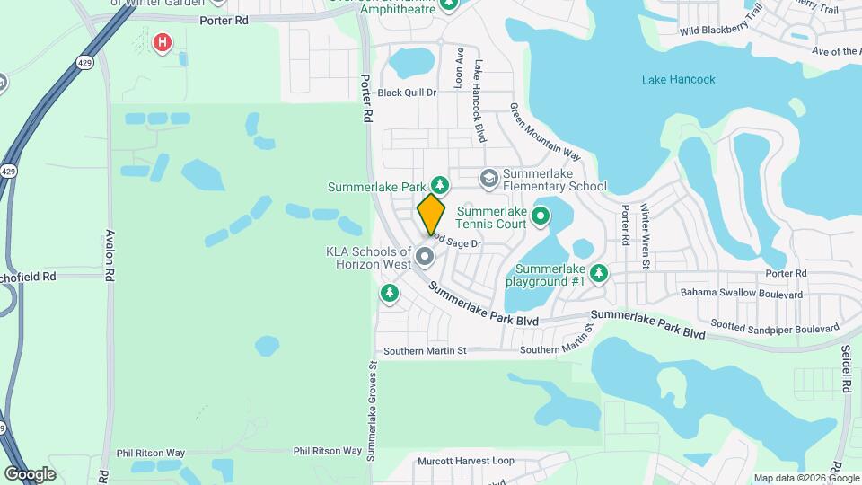 8112 Summerlake Groves St Map and Location Details