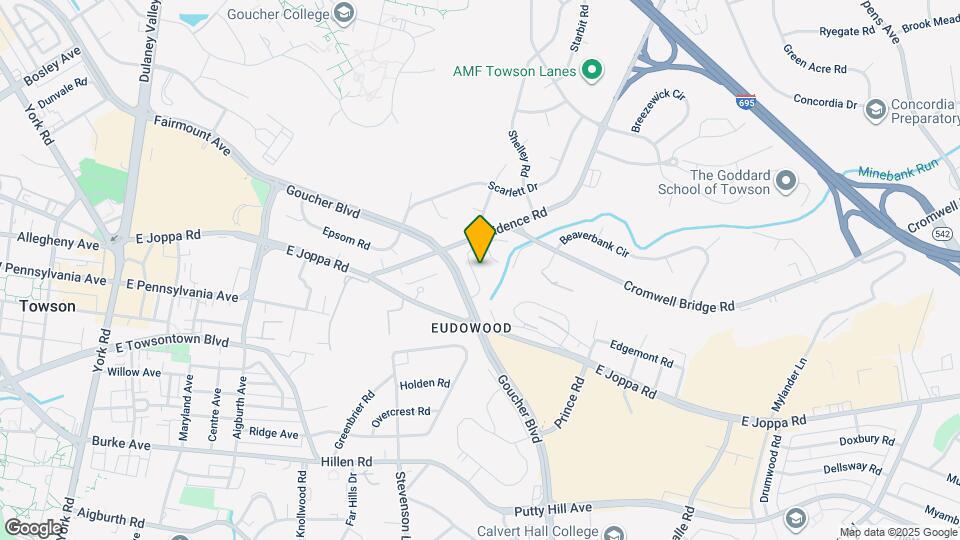9 Goucher Woods Ct Map and Location Details
