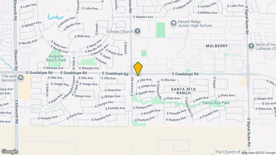 2805 S Abbey Cir Map and Location Details