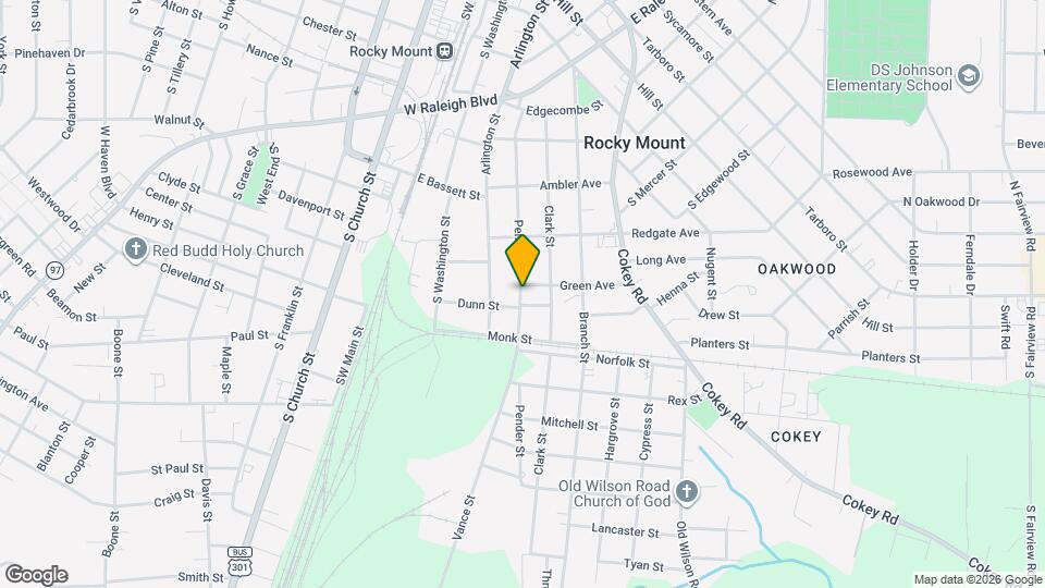 905 Pender St Map and Location Details