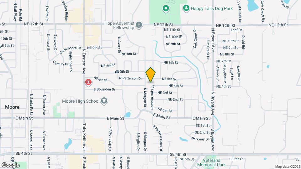 501 Ramblin Oaks Dr Map and Location Details