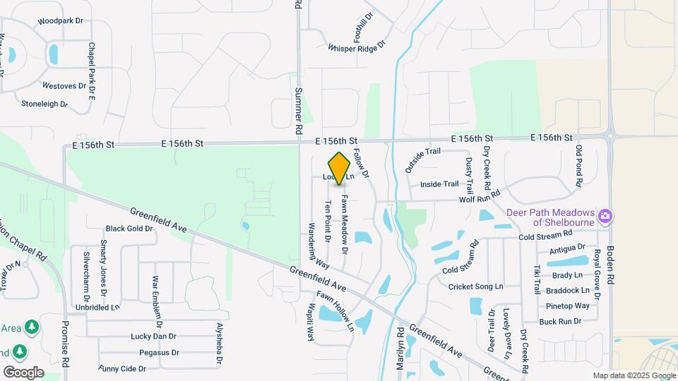 15469 Fawn Meadow Dr Map and Location Details