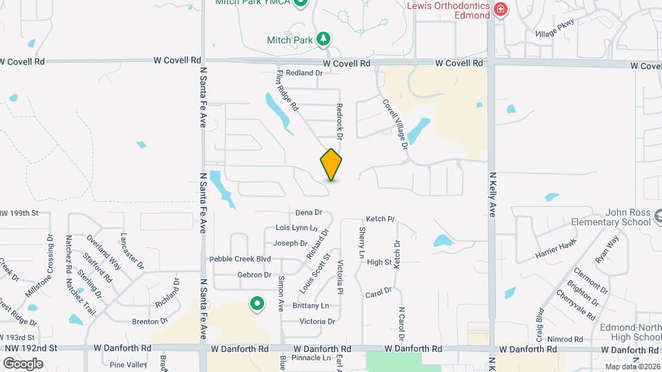 1709 Del Simmons Dr Map and Location Details