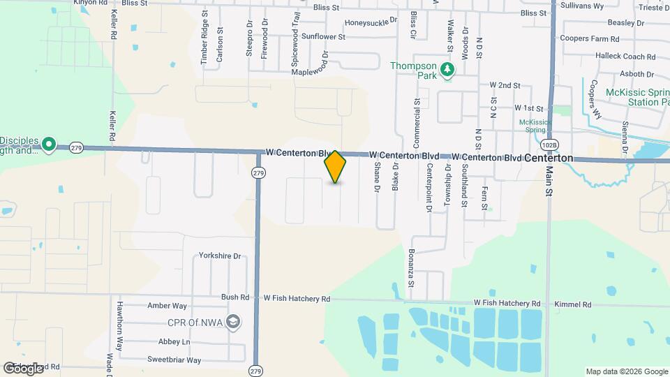 202 Dawn Dr Map and Location Details