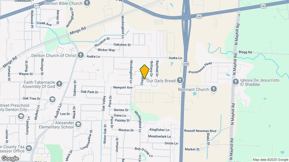 908 Chase Ln Map and Location Details