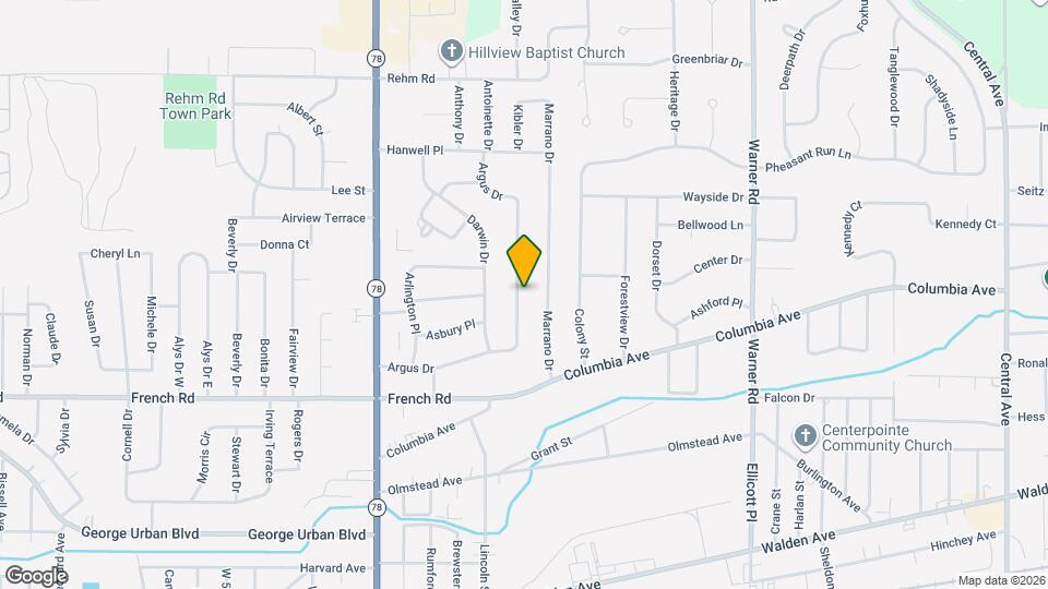 205 Argus Dr Map and Location Details