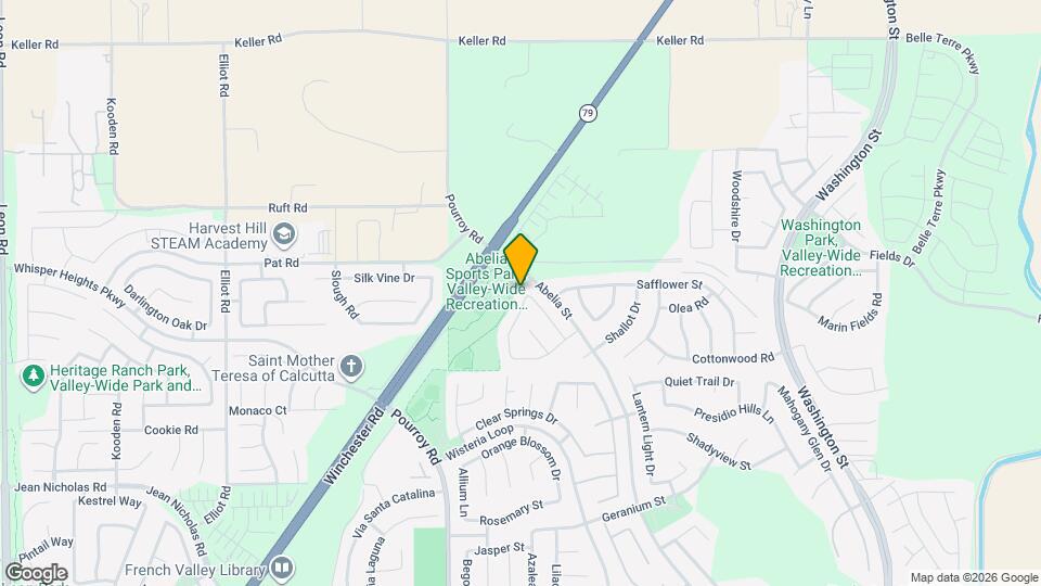 34563 Wintersweet Ln Mapa y Detalles de la Ubicación