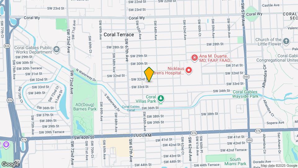 6455 SW 33rd St Map and Location Details