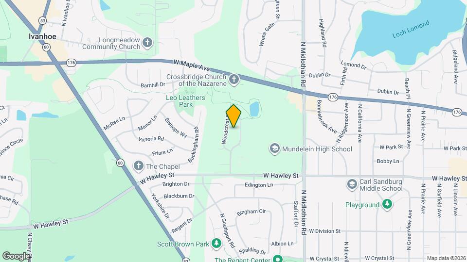 547 Woodcrest Dr Map and Location Details