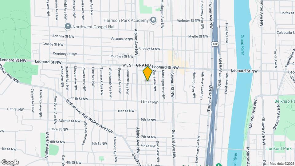 1100 Mc Reynolds Ave NW Map and Location Details