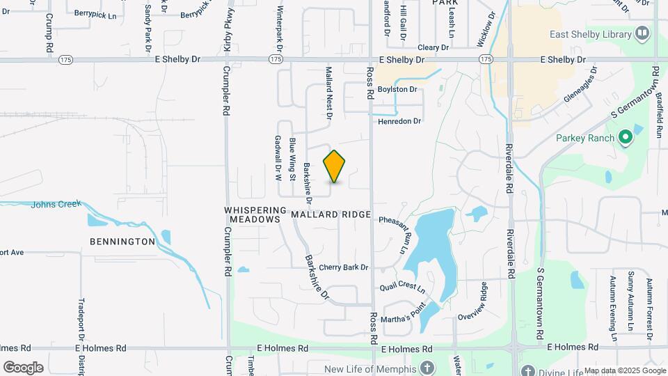 4932 Water Fowl Ln Map and Location Details
