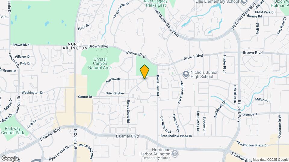 1500 Park Chase Ave Map and Location Details