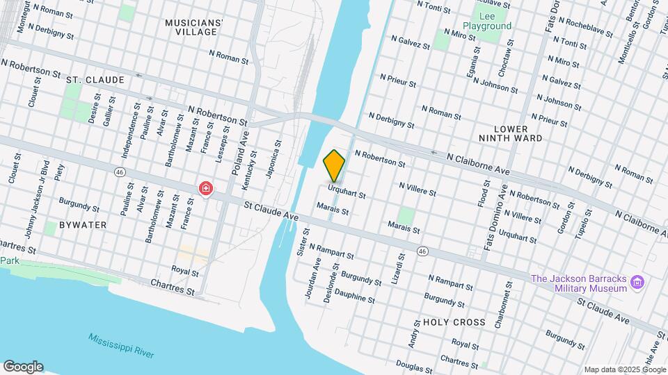 St. Claude Gardens Mapa y Detalles de la Ubicación