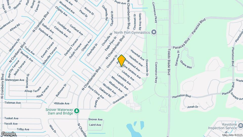 1704 Lindsay Ave Mapa y Detalles de la Ubicación