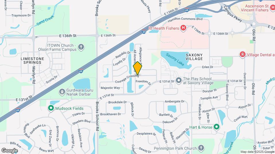 12805 Courage Crossing Mapa y Detalles de la Ubicación