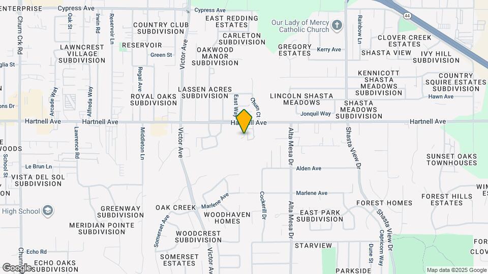 1993 Hartnell Ave Map and Location Details