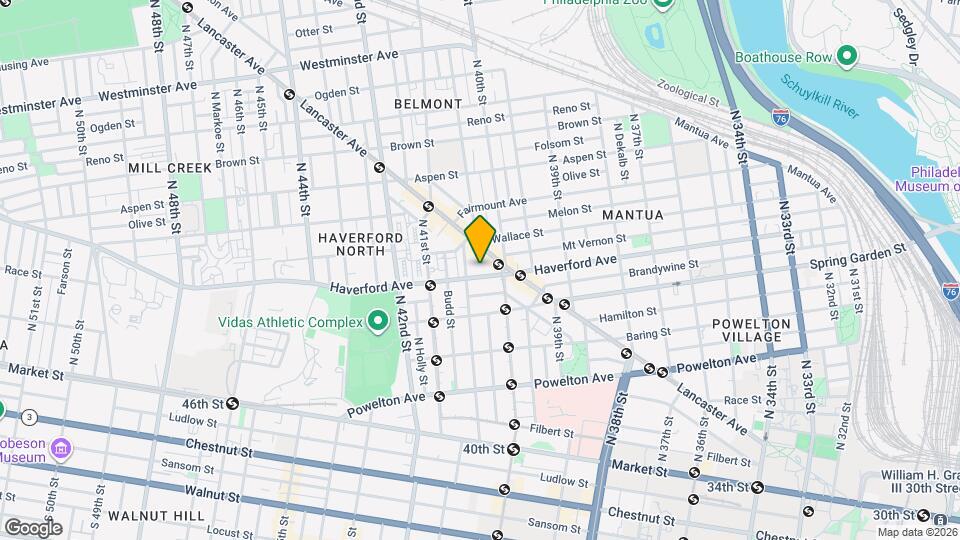 4015 Haverford Ave, Unit Unit 4R Map and Location Details