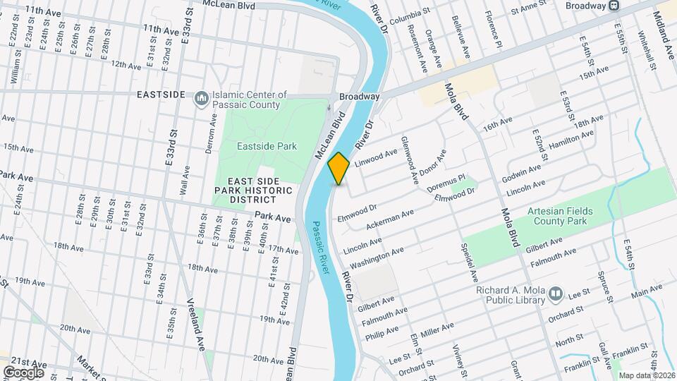 235 River Dr Mapa y Detalles de la Ubicación