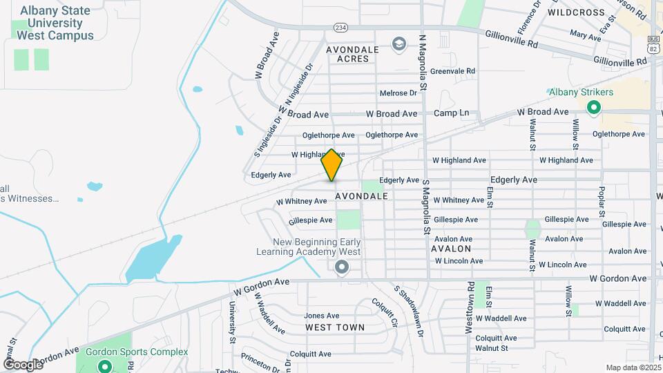 309 S Valencia Dr Map and Location Details