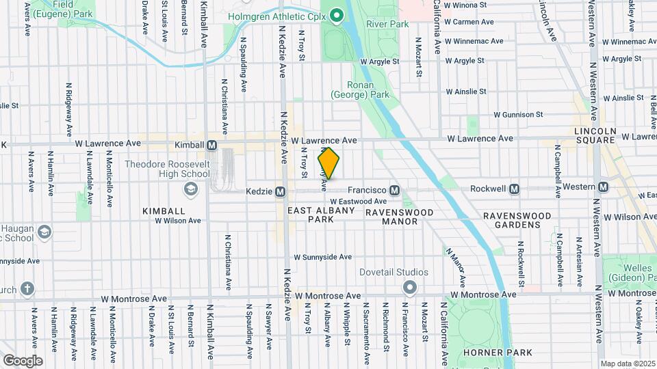 3051 W Leland Ave Map and Location Details