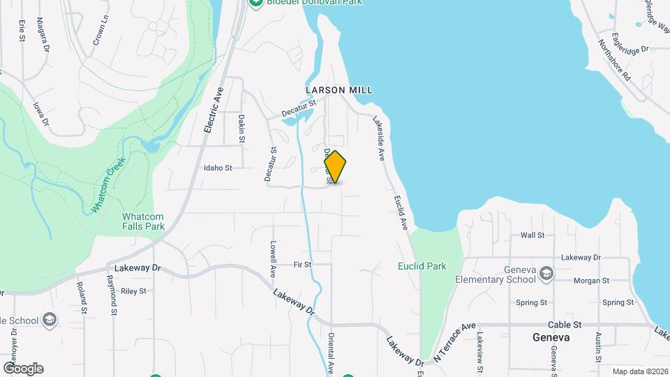 1707 Oriental Ave Map and Location Details