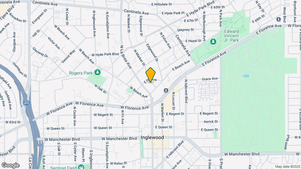 319 N Market St Mapa y Detalles de la Ubicación