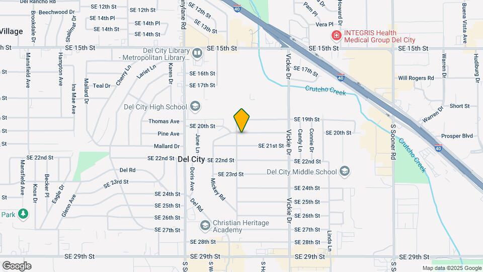 4504 SE 20th St Map and Location Details